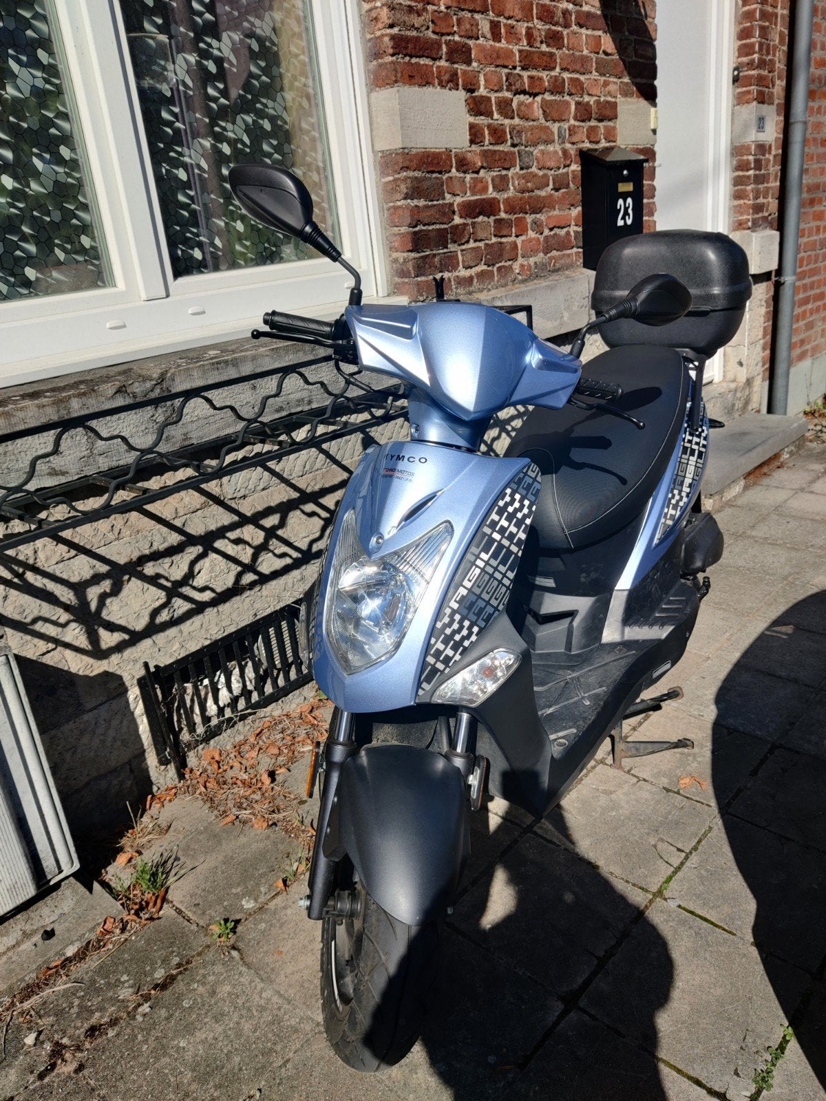 kimco 25 cc classe A, Fietsen en Brommers, Ophalen