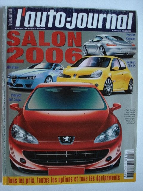 L'Auto-Journal 677 Salon 2006 Toutes les voitures du monde, Envoi, Comme neuf, Général