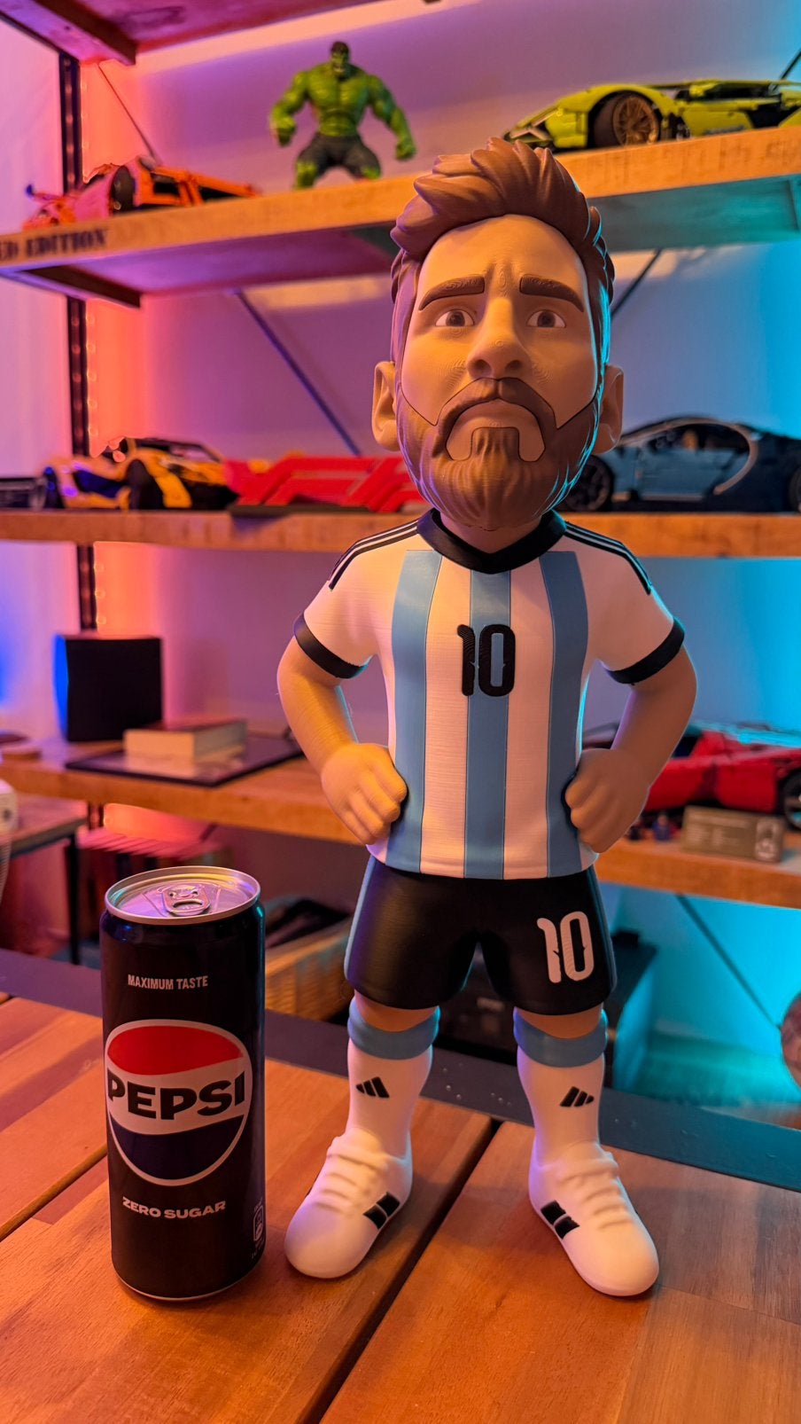 Messi #10 – 40 cm hoog, Ophalen of Verzenden, Nieuw