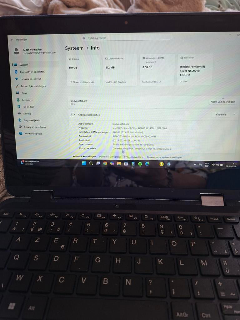 Lenovo ideapad, Ophalen