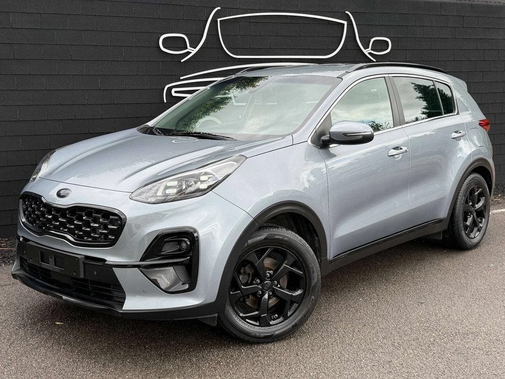 Kia Sportage 1.6 CRDi Black Edition+NAVI+CAMERA+JANTES+EURO, Autos, Kia, Argent ou Gris, Achat, Entreprise, Noir