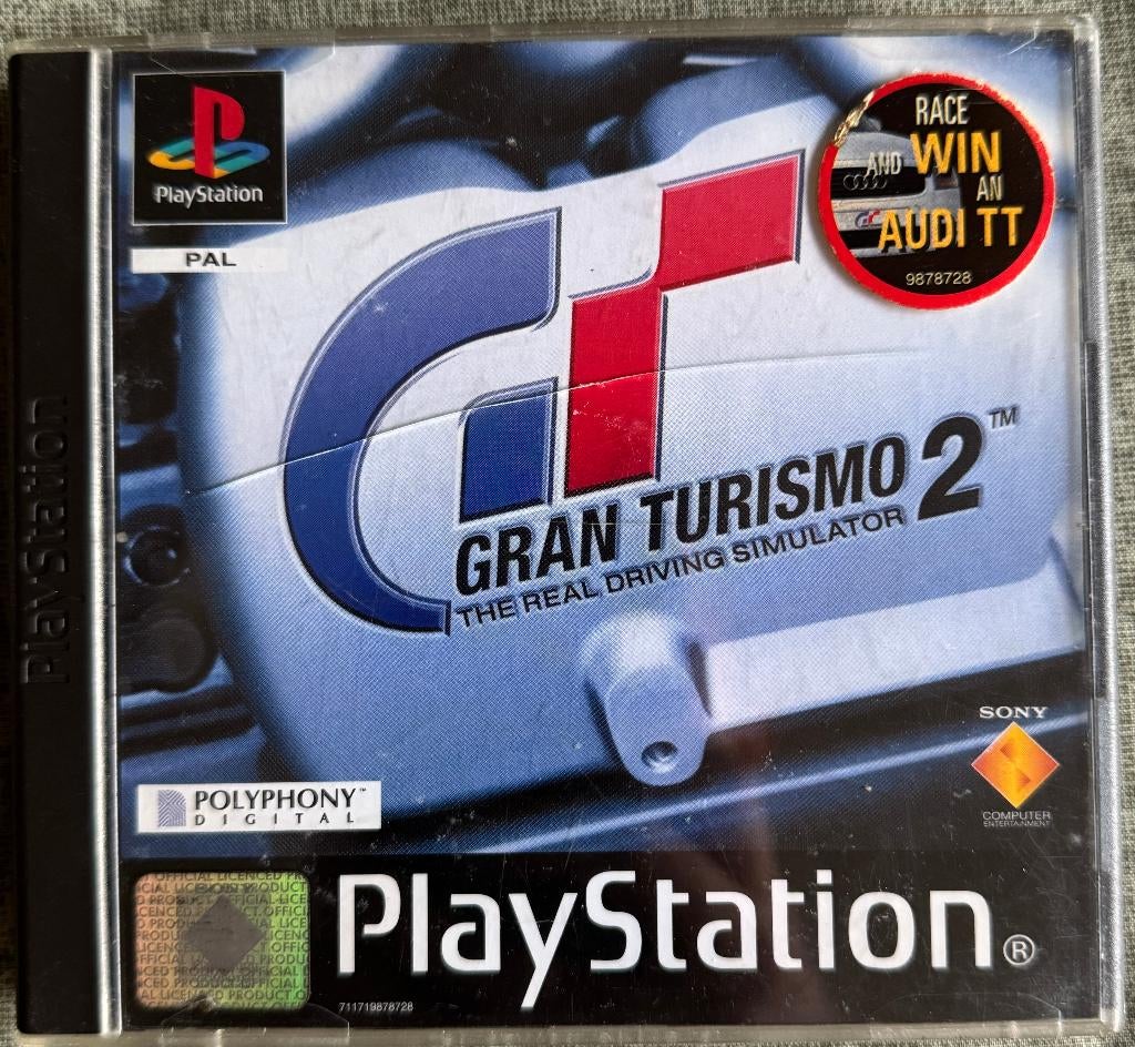 Gran Turismo 2 [PS1], Games en Spelcomputers, Gebruikt, 1 speler, Racen en Vliegen, Ophalen of Verzenden