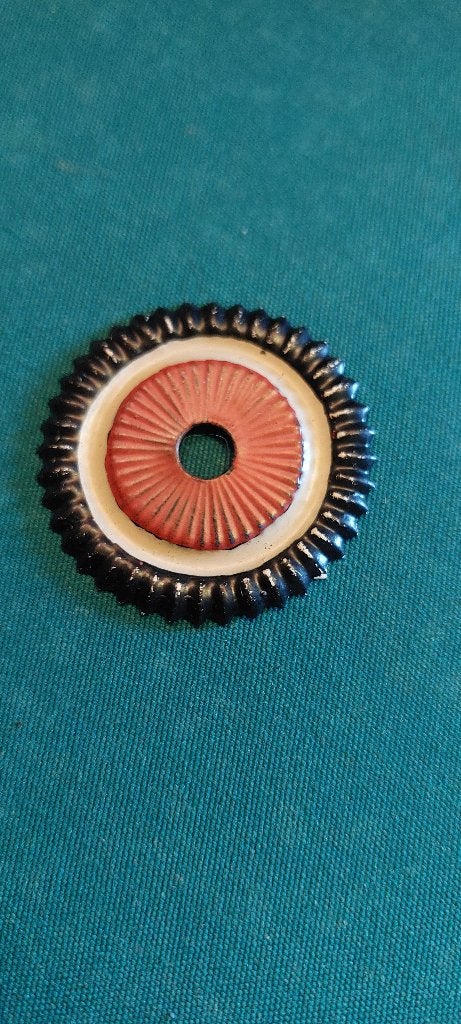 Duitse wo1 cokarde pinhelm nr 4, Ophalen of Verzenden