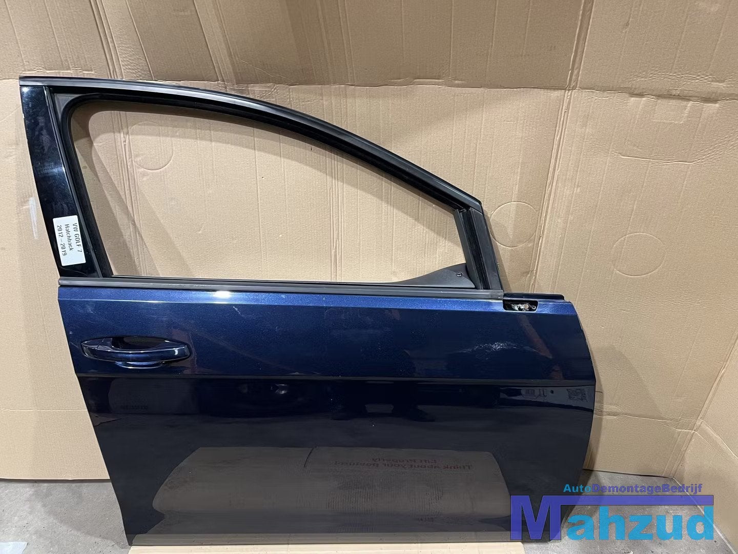VW GOLF 7 7.5 HATCHBACK BLAUW rechts voor deur portier 2012-, Auto-onderdelen, Gebruikt, Volkswagen AG, Vw@volkswagen.de, Volkswagen