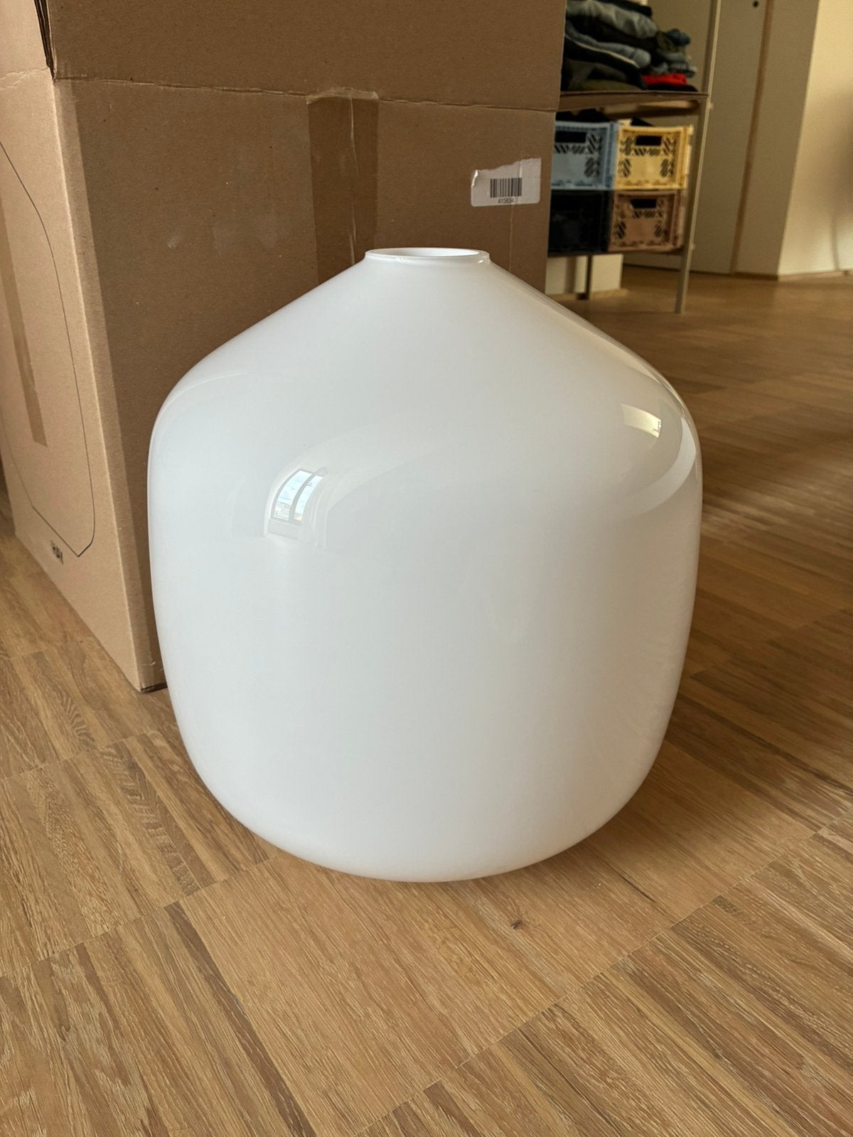 Glazen hanglamp Hay Aspekt Buoy, Wit, Nieuw, Glas, Overige vormen