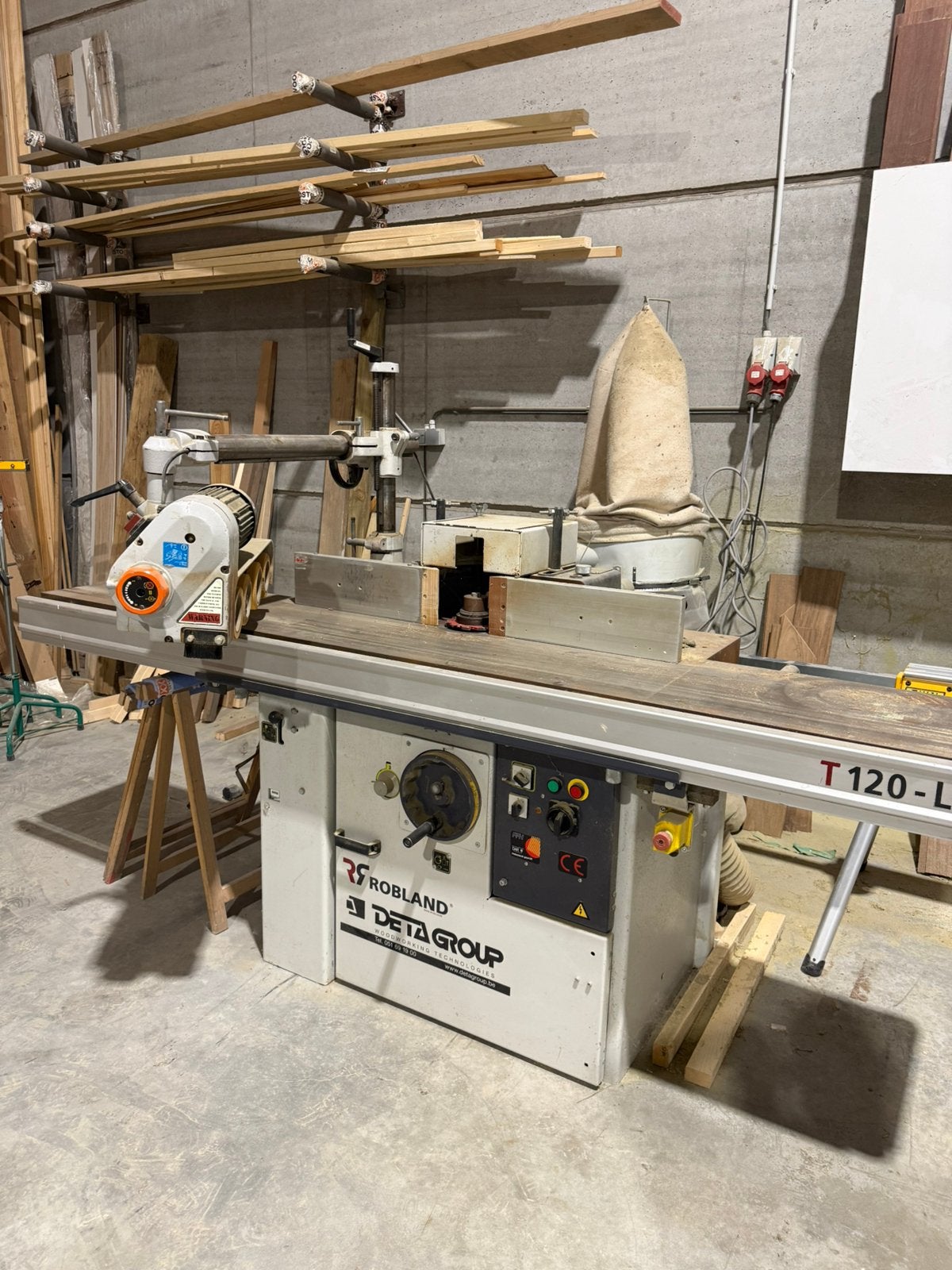 Robland toupi T120 L, Zakelijke goederen, Machines en Bouw | Houtbewerking, Ophalen