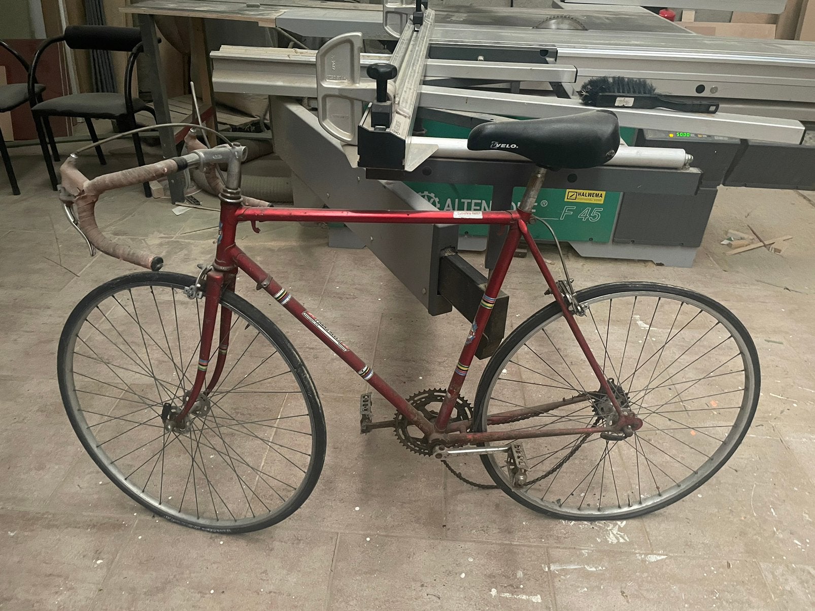 Retro koersfiets, Ophalen, Gebruikt