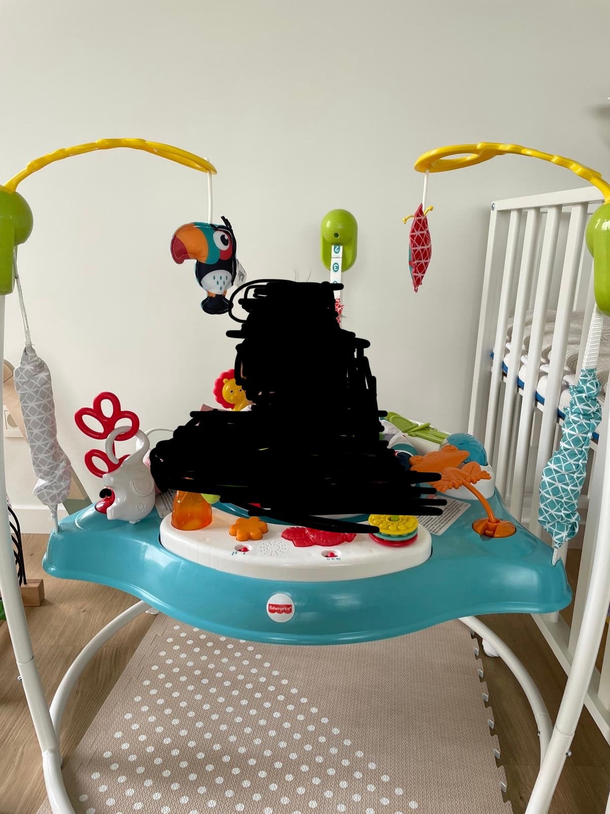 Fisher-Price Baby Bouncer Color Climbers Jumperoo, Enlèvement ou Envoi, Comme neuf