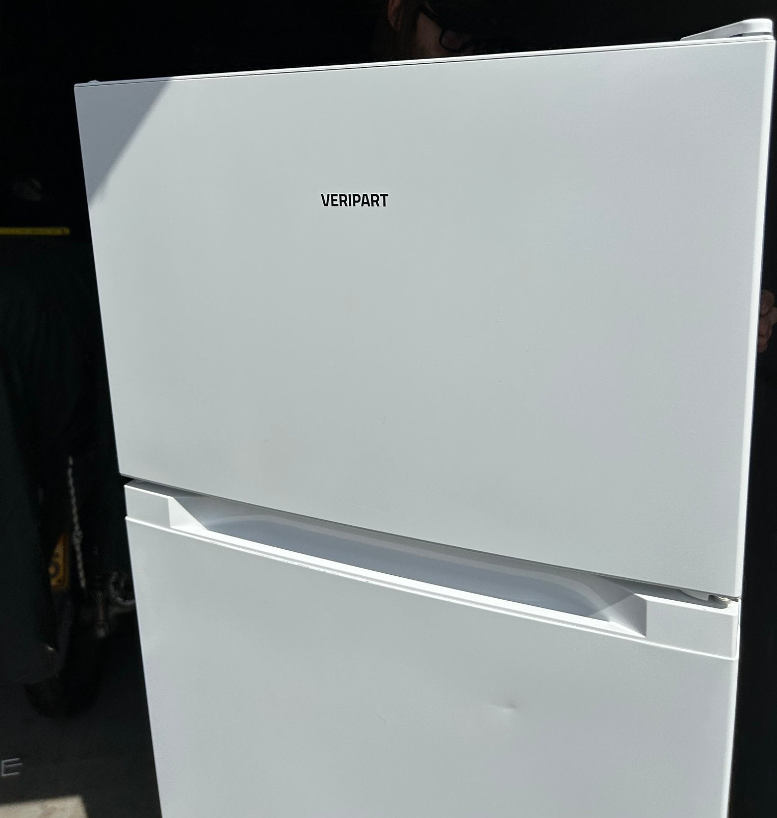 IJskast met apart vriezer - Veripart - wit, Elektronische apparatuur, Ophalen, Gebruikt, 200 liter of meer, Met aparte vriezer