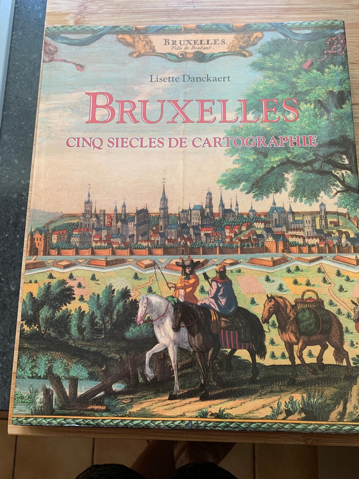 Bruxelles cinq siècles de cartographie, Boeken, Ophalen, Zo goed als nieuw