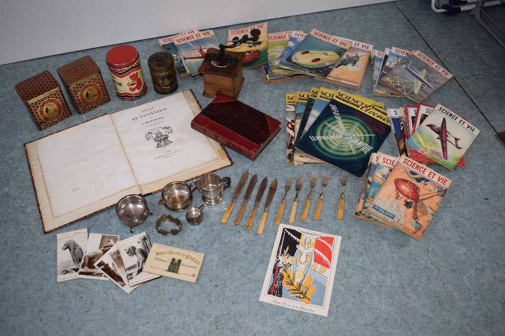 liquidation lot brocante antiquité vintage, Enlèvement ou Envoi