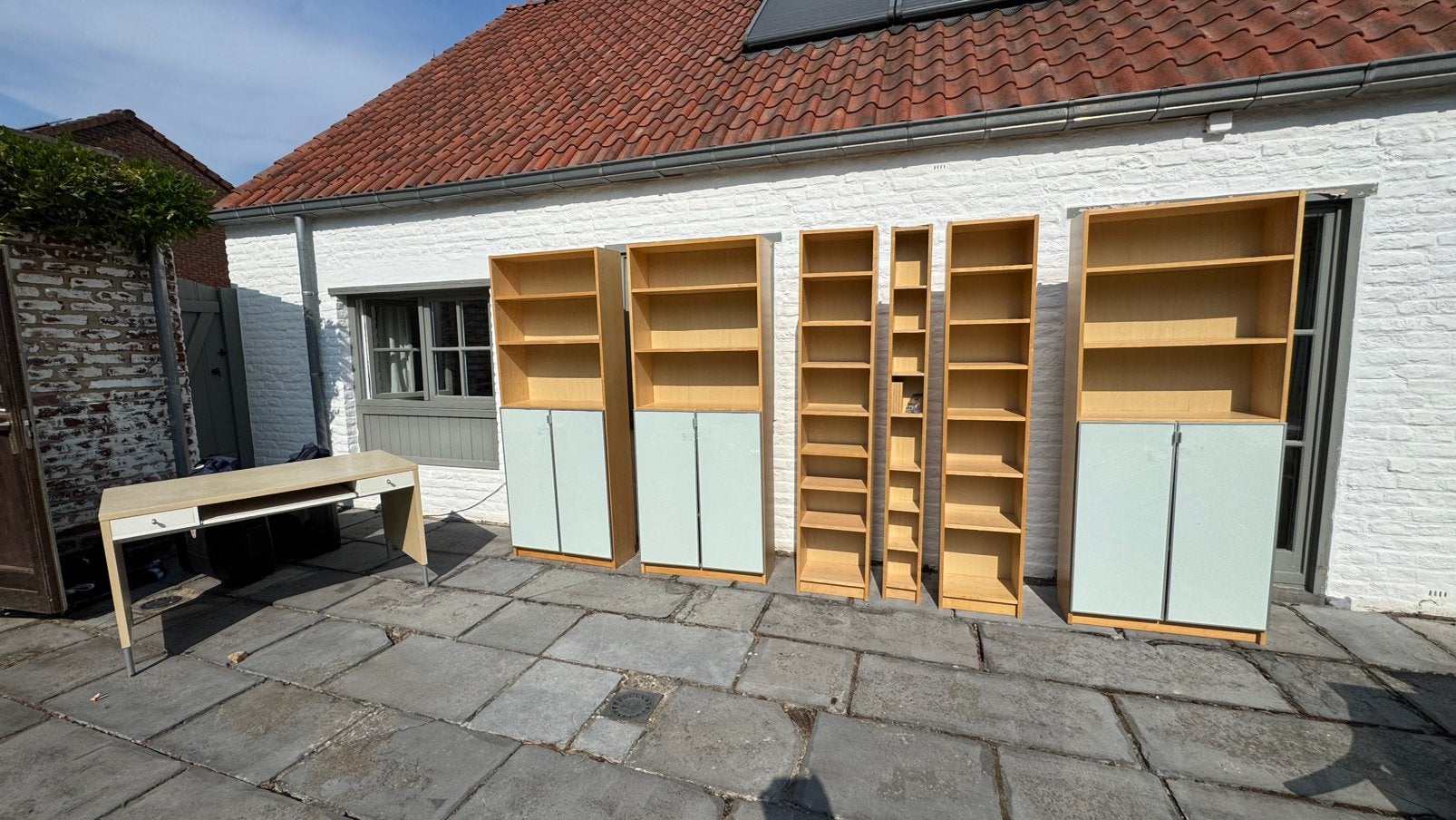 Grande bibliothèque Billy bois ikea, Ophalen, Zo goed als nieuw
