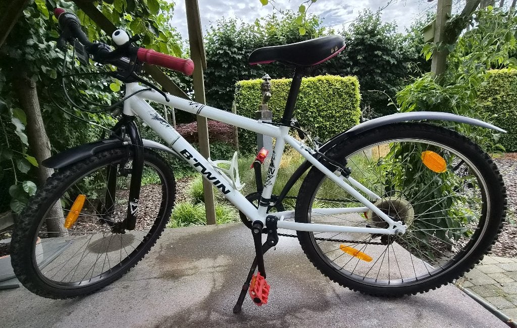 Kinderfiets Rockrider 300 junior, Ophalen, Velgrem, Versnellingen, Rockrider