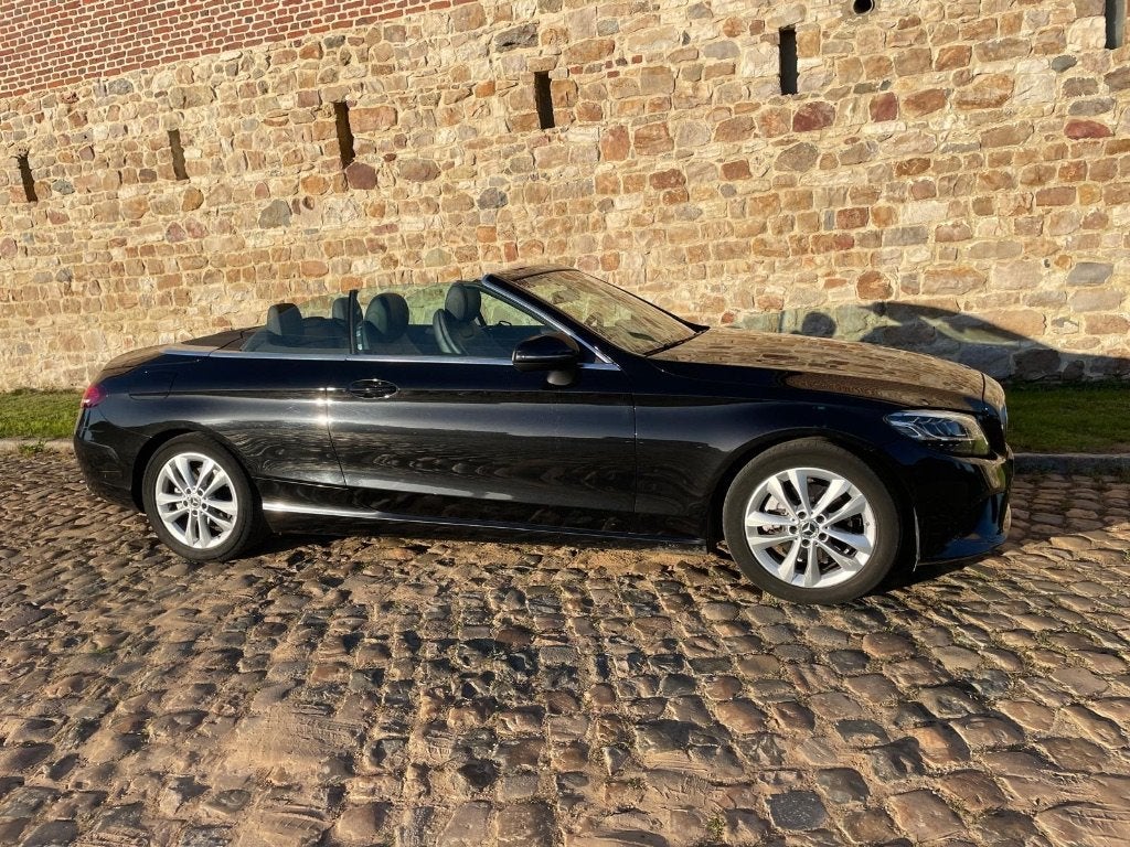 Mercedes c220d cabriolet, Autos, Achat, Cabriolet, 192 kW, Noir