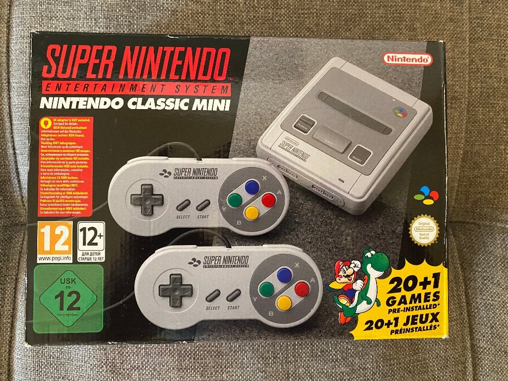 SNES Mini — jeux entièrement complets et personnalisés, Consoles de jeu & Jeux vidéo, Consoles de jeu | Nintendo Super NES, Enlèvement ou Envoi