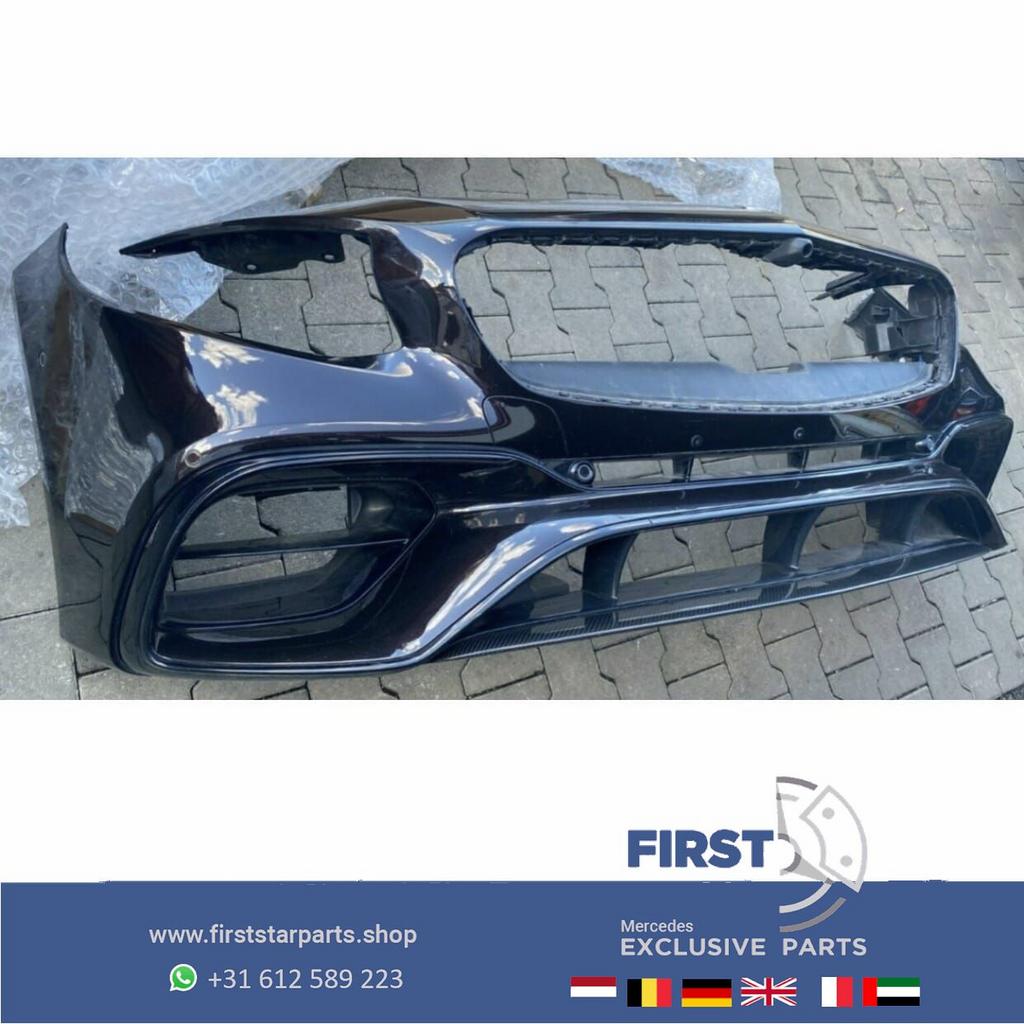 A217 C217 FACELIFT S63 S65 AMG VOORBUMPER S KLASSE ZWART CAR