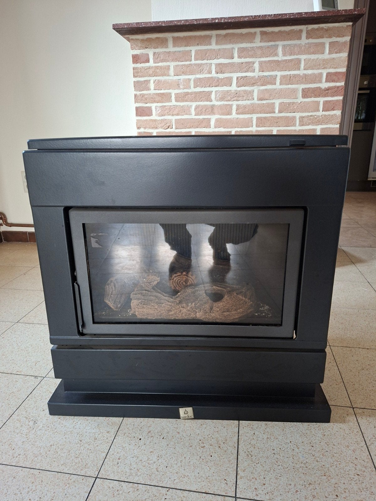 aardgas vuur, Ophalen, Gas