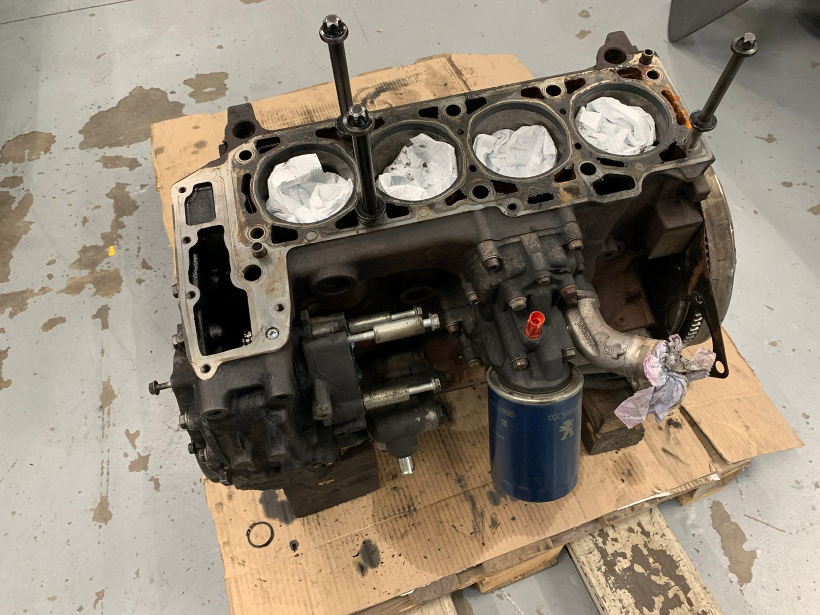 Onderblok motorblok 3.0 HDi Multijet Boxer Ducato Jumper, Enlèvement, Utilisé, Citroën