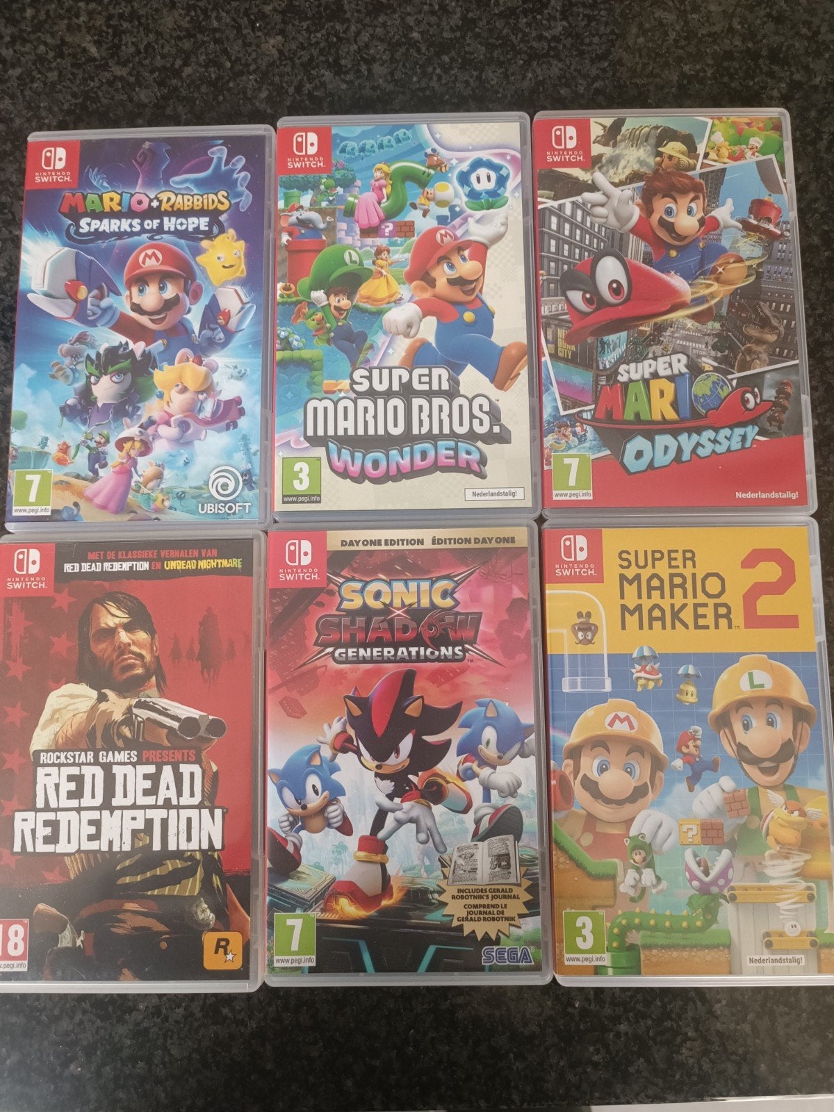 Switch games, Ophalen, Zo goed als nieuw