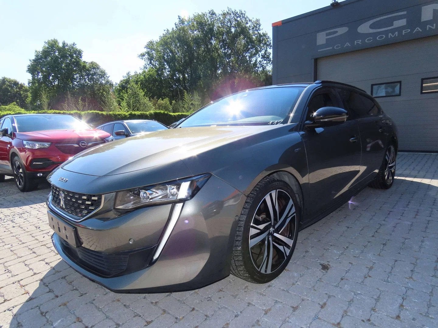Peugeot 508 508 SW 1.6 GT S 225 CH/PK (automatique), Autos, Cuir, Argent ou Gris, Achat, Euro 6