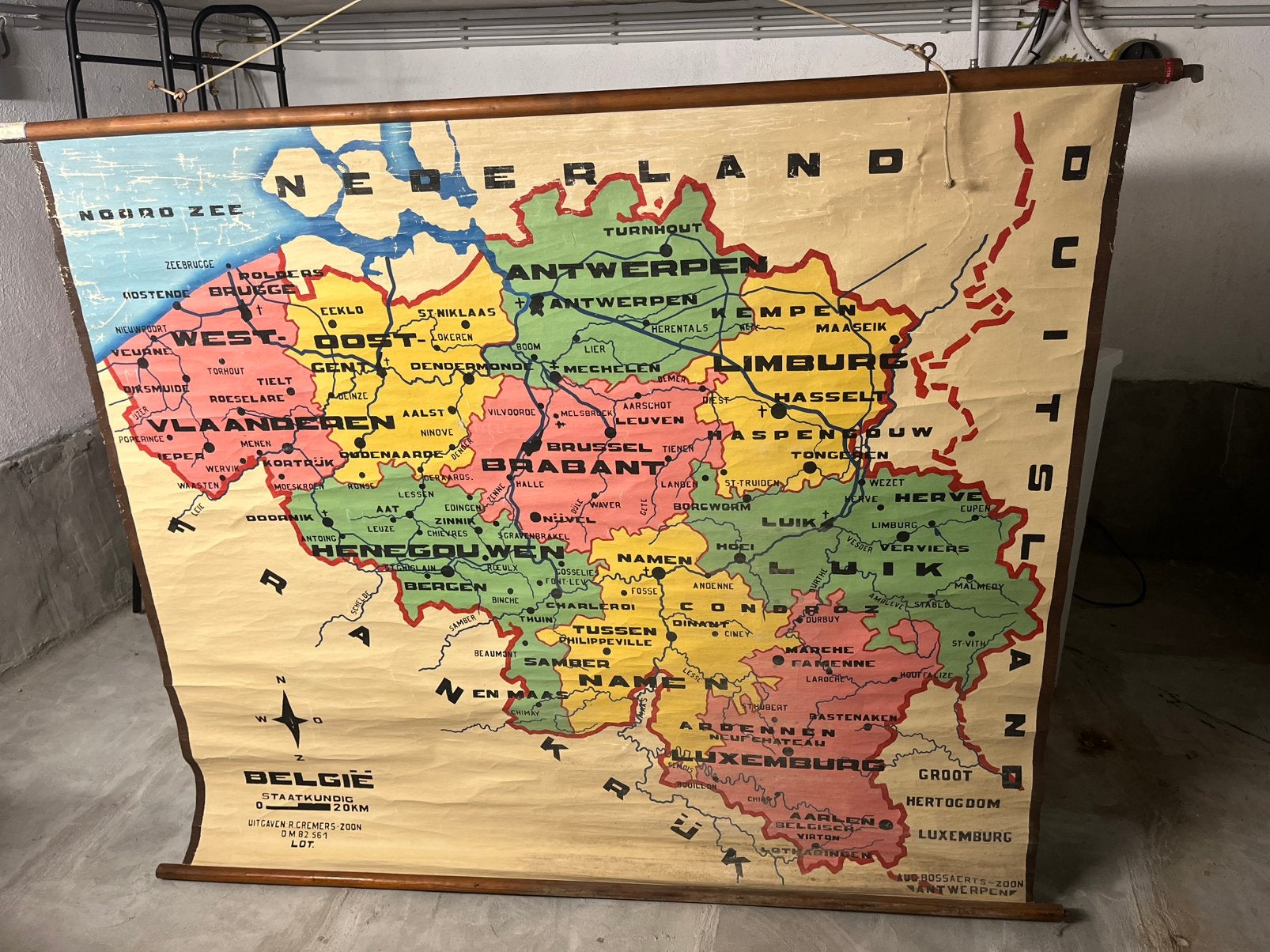 Wandplaat België, Antiek en Kunst, Ophalen