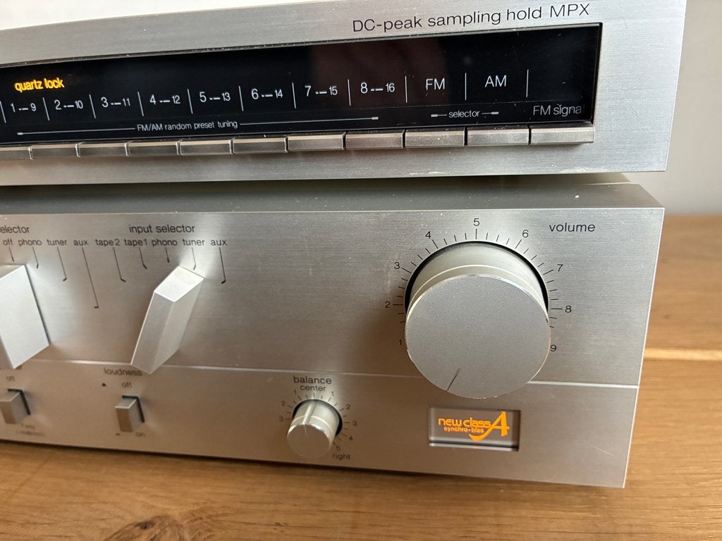 Technics Klasse A versterker + tuner, Autres marques, Enlèvement, 120 watts ou plus, Stéréo