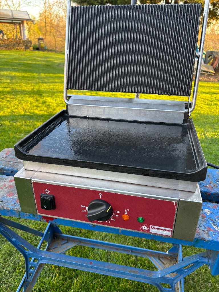 Appareil Daimond pour PANINI,Hamburger, Ophalen, Gebruikt, Fornuis, Frituur en Grillen