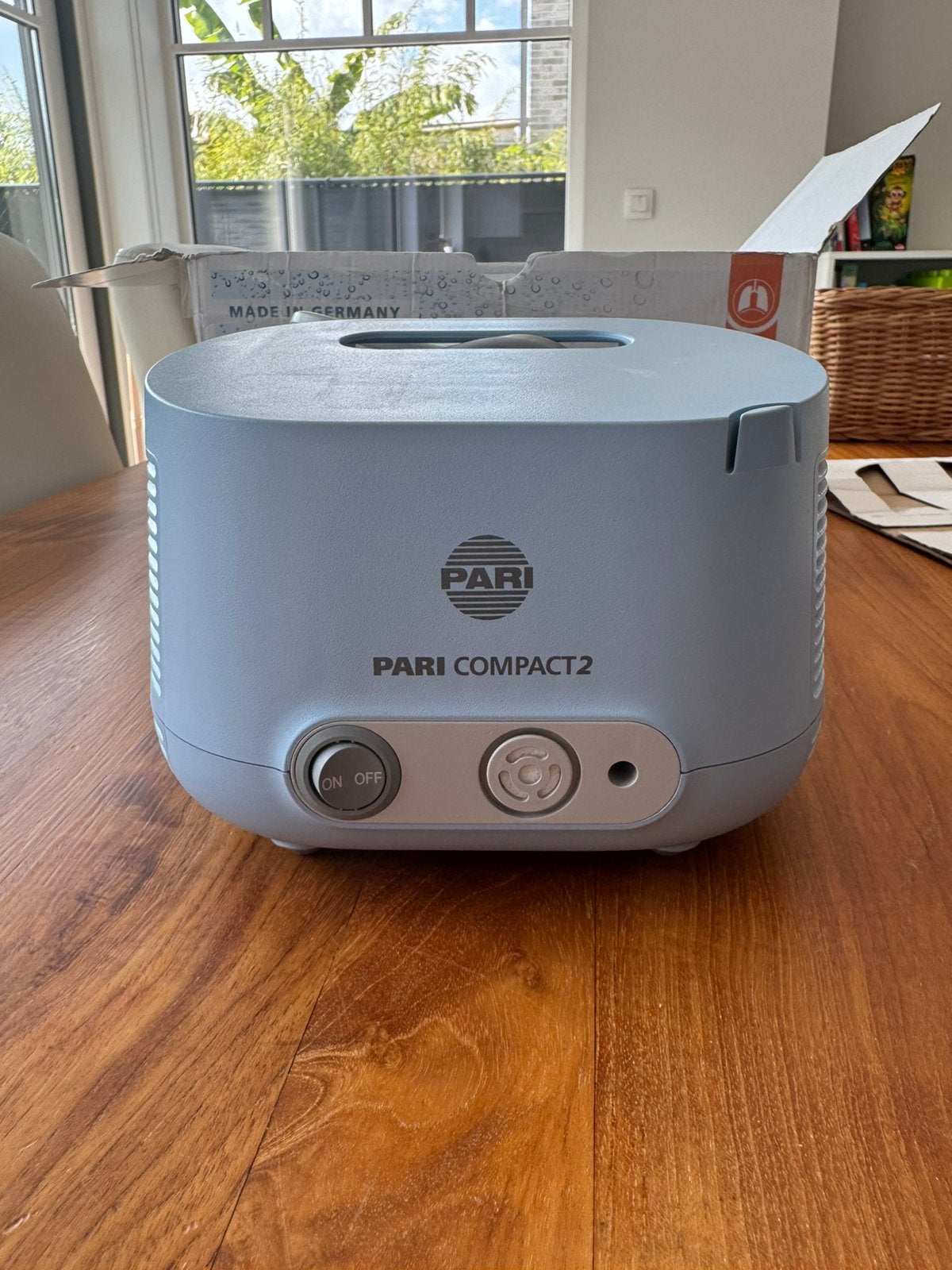 Inhalator vernevelaar aerosol pari compact 2, Ophalen, Zo goed als nieuw