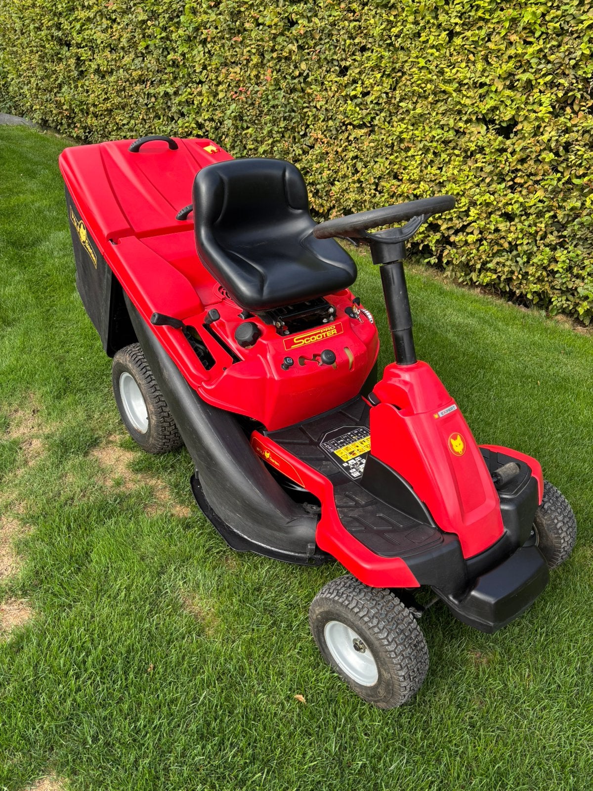 Tondeuse autoportee Wolf, Jardin & Terrasse, Tondeuses autoportées, Enlèvement, Comme neuf, Démarrage électrique, Moins de 90 cm