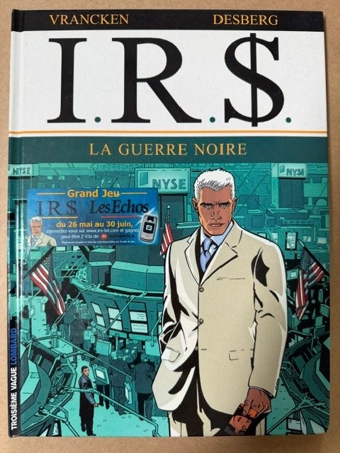 I R S tome 8 EO, Livres, Enlèvement ou Envoi, Une BD, Utilisé, Vrancken queireix desberg