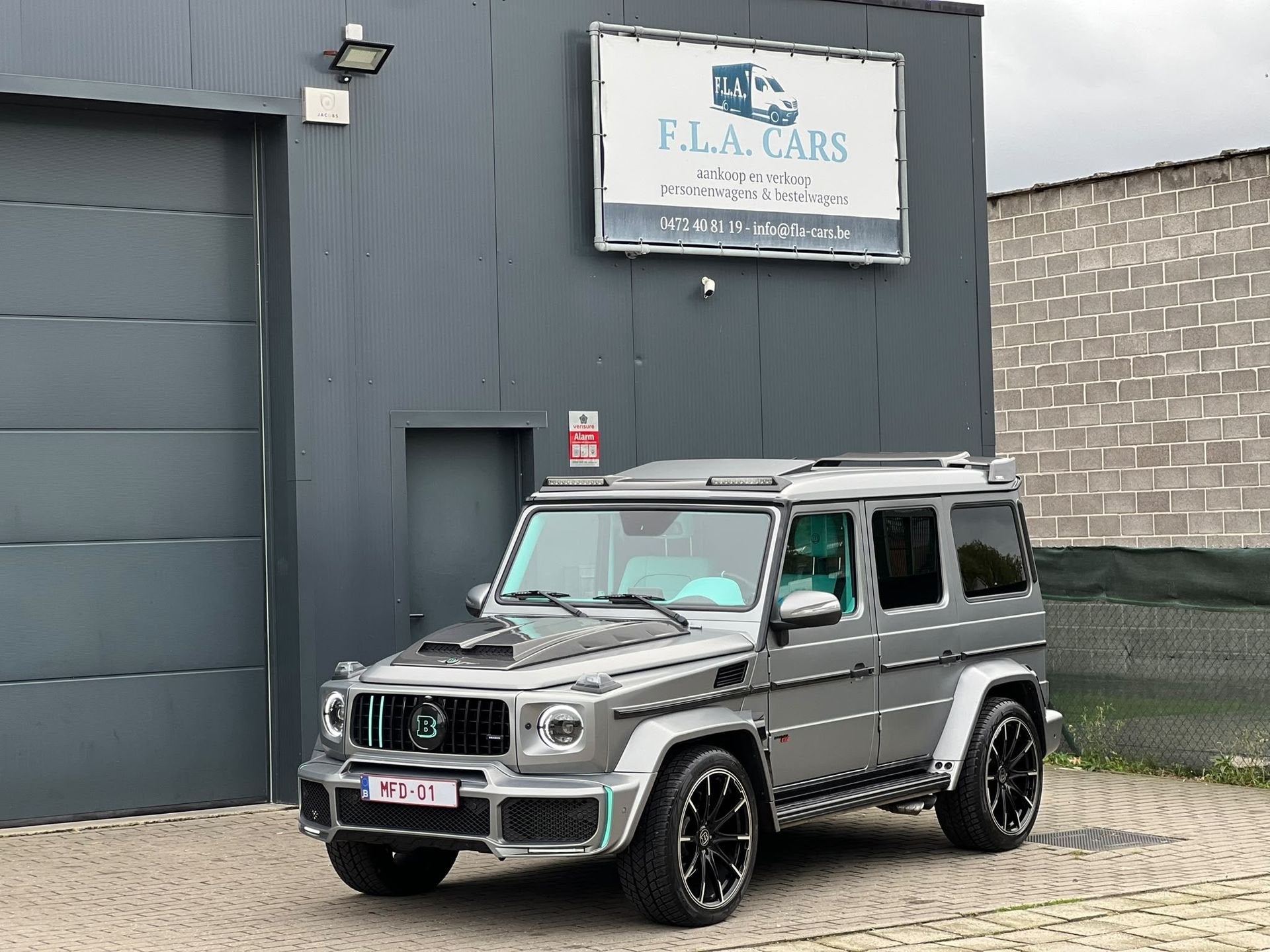 MERCEDES - BENZ G 63 BRABUS, Auto's, Automaat, 5461 cc, Gebruikt, Euro 6