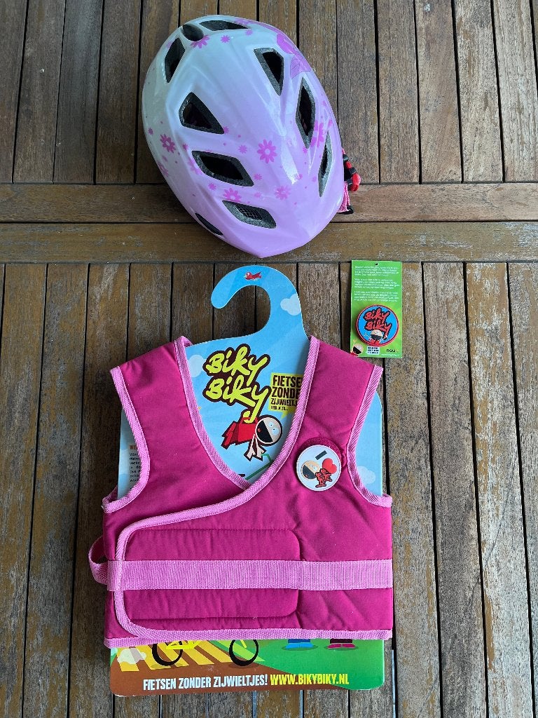 Veiligheidsharnas voor het leren fietsen zonder rijwieltjes, Fietsen en Brommers, Ophalen of Verzenden, Zo goed als nieuw