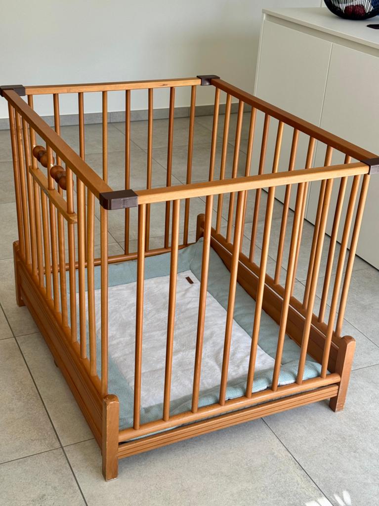 Park voor kindje, Kinderen en Baby's, Babyparken, Ophalen, Gebruikt, Rechthoekig, Boxkleed