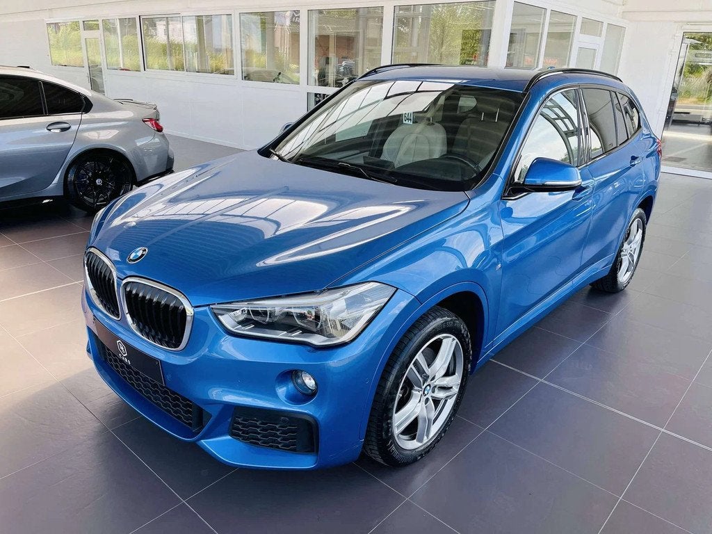 BMW X1 2.0 dA xDrive * GARANTIE + PACK M + LED + CUIR + GPS, Autos, BMW, Achat, Entreprise, 5 portes, Automatique