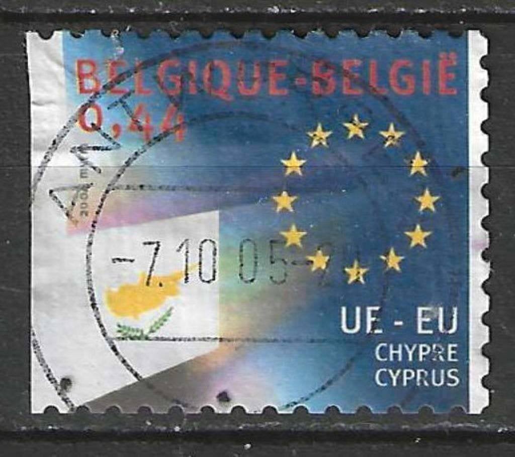 Belgie 2004 - Yvert 3280 /OBP 3293 - Europa - Cyprus (ST), Verzenden, Gestempeld, Gestempeld, Europa