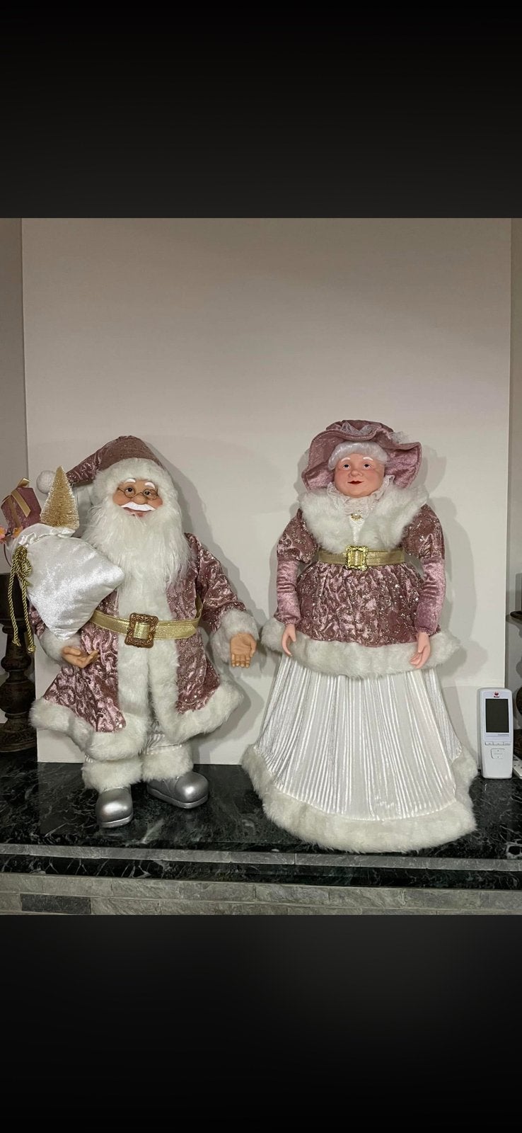 Kerstman en kerstvrouw, Ophalen, Nieuw