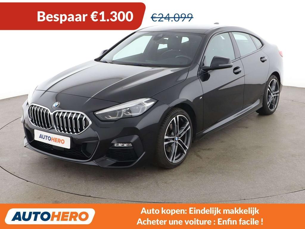 BMW 2 Serie 218 218i Gran Coupe M Sport (bj 2021, automaat), Auto's, 4 deurs, Gebruikt, 136 pk, Zwart