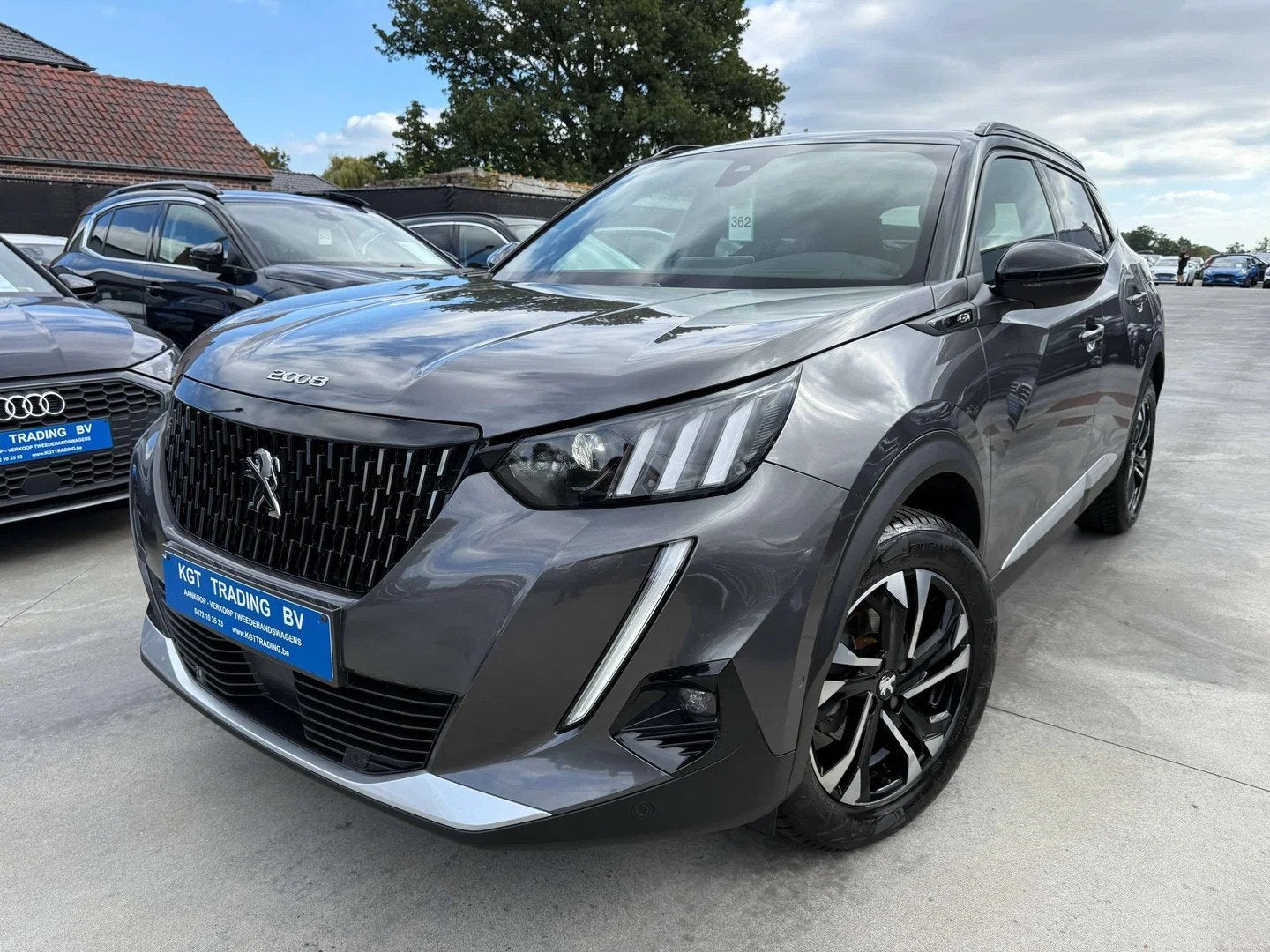 Peugeot 2008 1.2i 130PK GT-LINE CAMERA LEDER NAVIGATIE CARPL, Gebruikt, 1199 cc, Parkeerassistent, 103 g/km