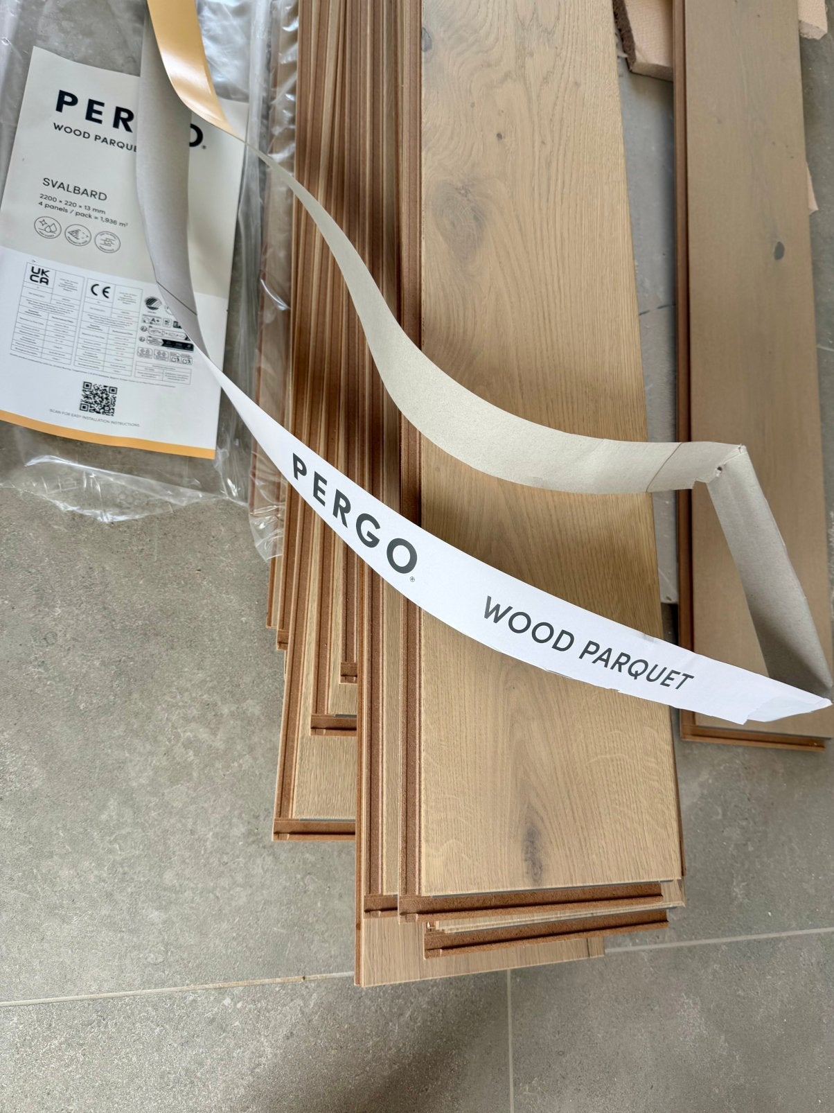 Parket 8m2 nieuw Lapland Oak, Kinderen en Baby's, Speelgoed | Buiten | Sleeën, Nieuw, Hout, Ophalen
