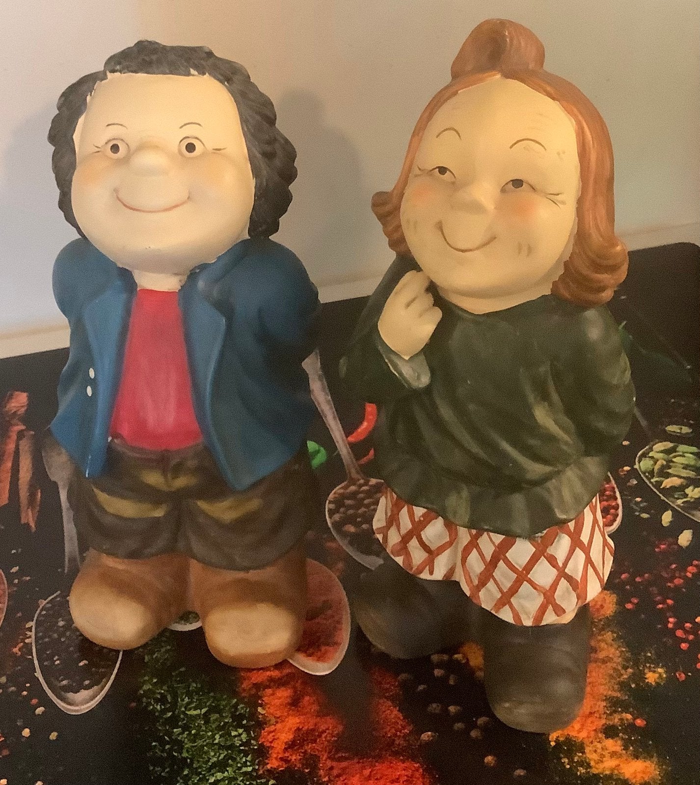 Koppeltje Max en Moritz beeldjes te koop., Antiek en Kunst, Kunst | Schilderijen | Modern, Ophalen