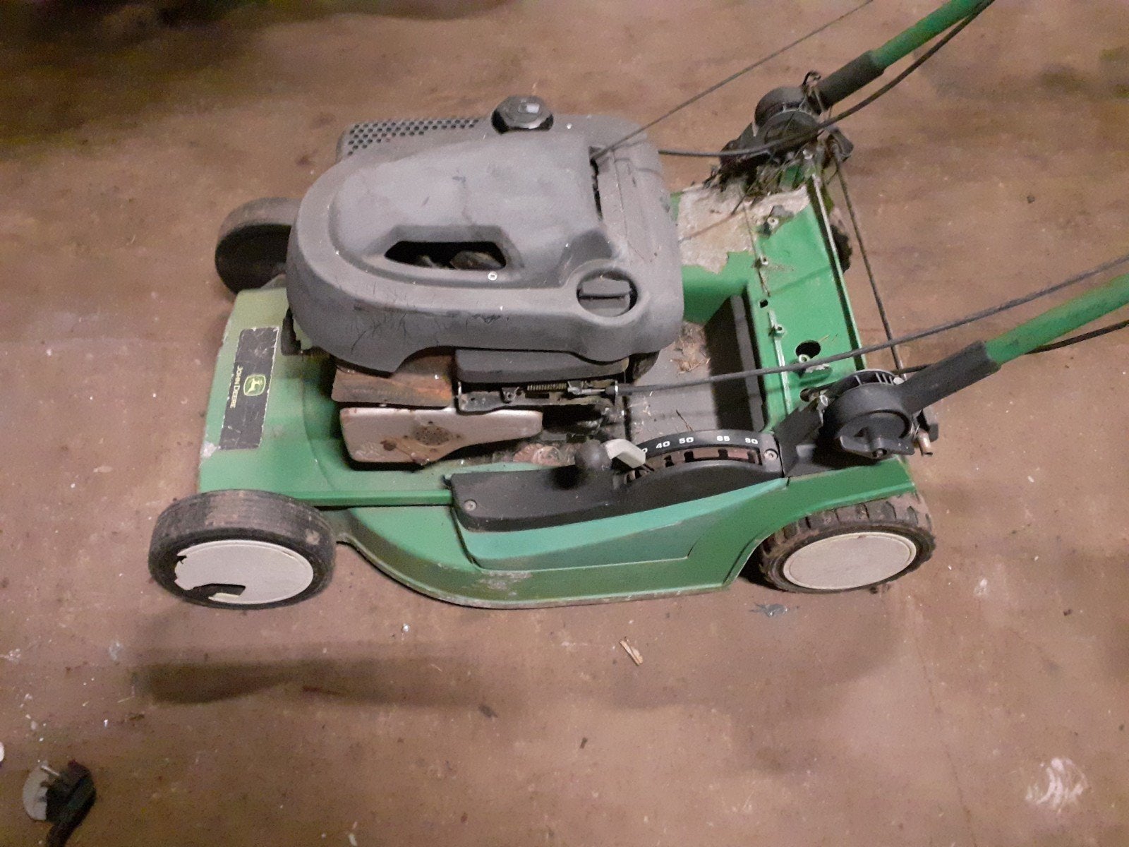 John deer grasmaaier, Tuin en Terras, Ophalen, Opvangbak