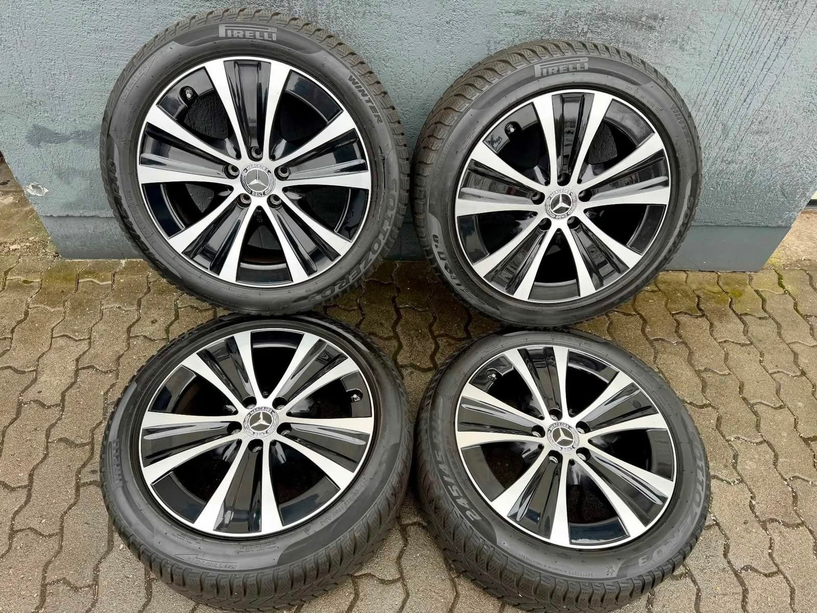 Jantes mercedes classe V et Vito original 18P, Pneus et Jantes, 245 mm, 4 Saisons, Véhicule utilitaire