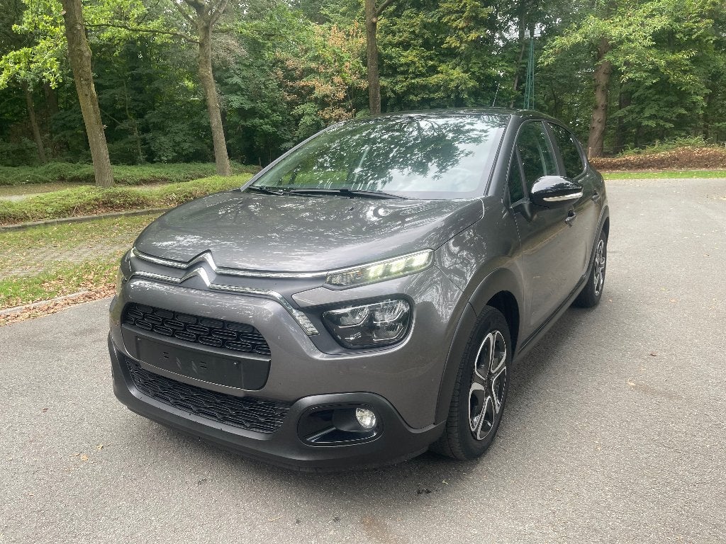 Citroën C3 1.2 benzine Highlight airco/navi/full led/carplay, Auto's, Voorwielaandrijving, Stof, Lane Keeping Assist, 1199 cc