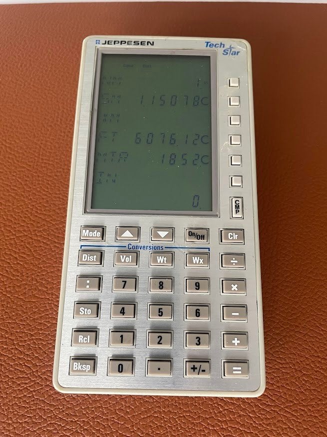 Calculatrice aéronautique Jeppesen Tech Star, Collections, Enlèvement, Utilisé