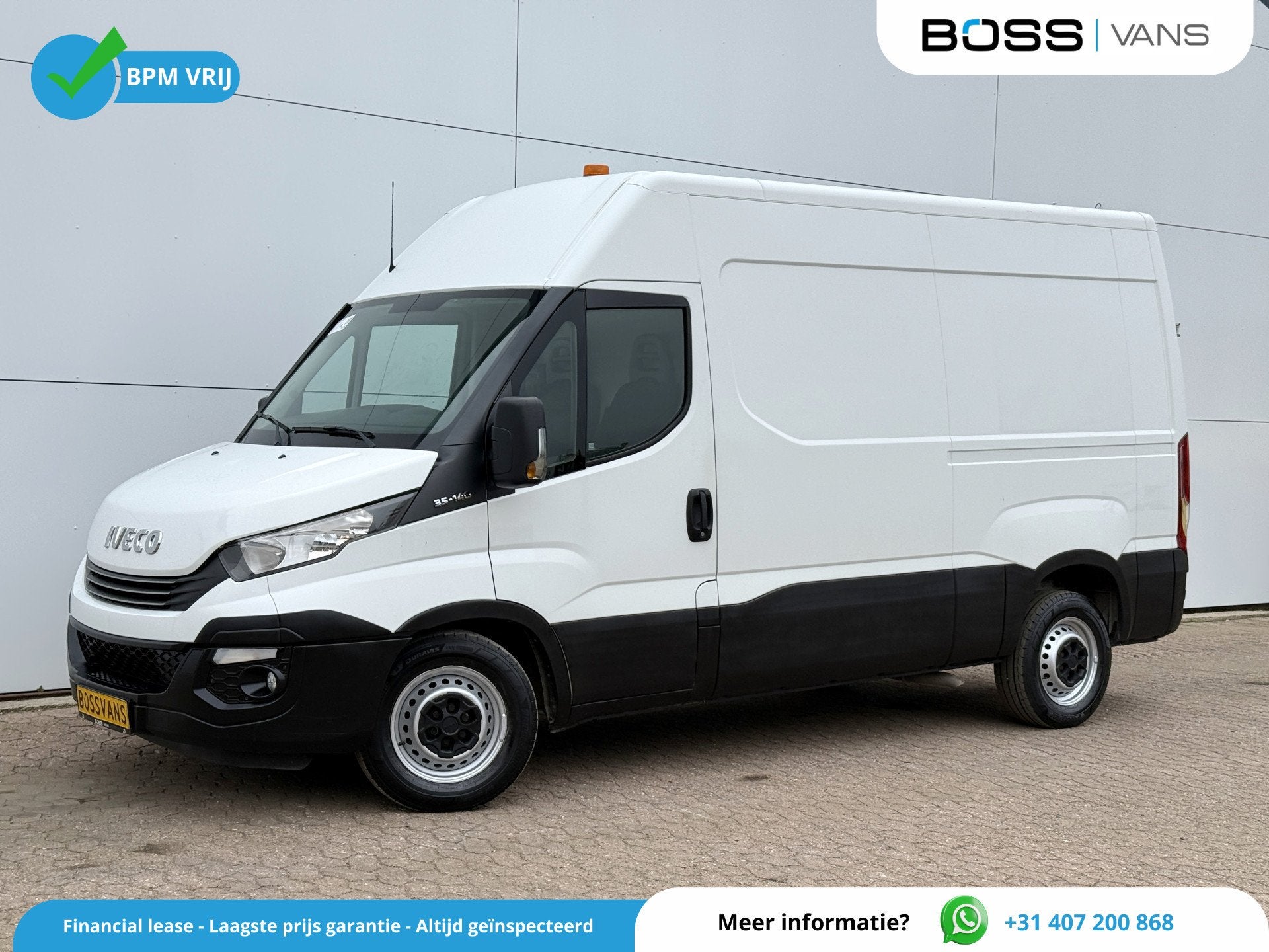Iveco Daily 35S14 2.3 352 L2H2 Airco Cruise Control 3,5tons, Achat, Entreprise, Boîte manuelle, 5 portes