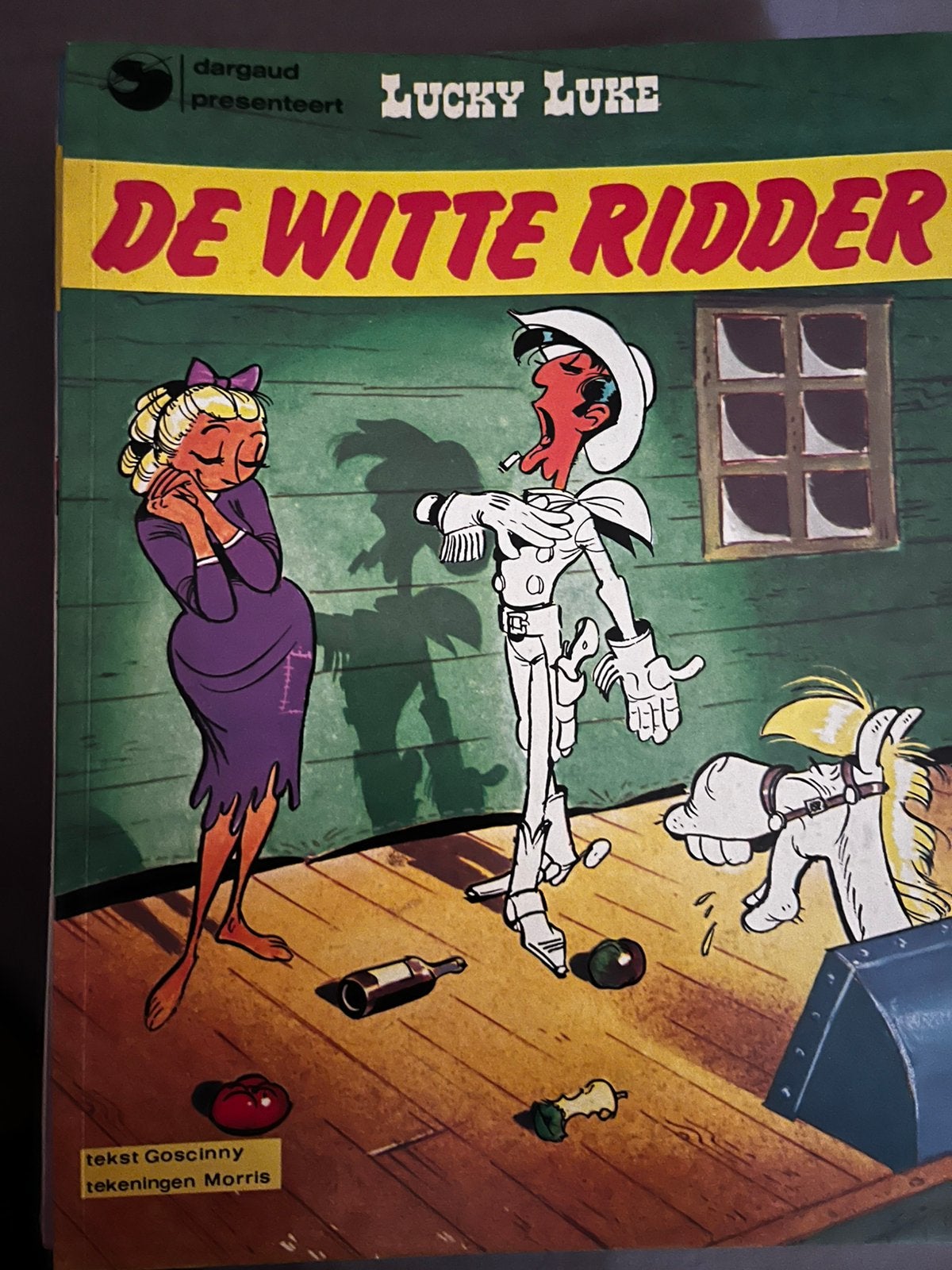 Lucky luke 12 de witte ridder, Ophalen, Gelezen