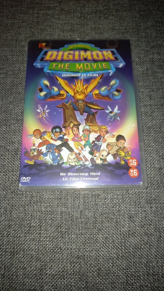 DVD Digimon, Ophalen of Verzenden, Gebruikt