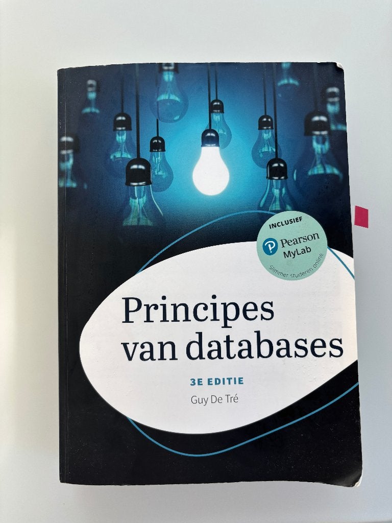 Principes van databases, Livres, Guy De Tré, Enlèvement ou Envoi, Autres niveaux, Comme neuf