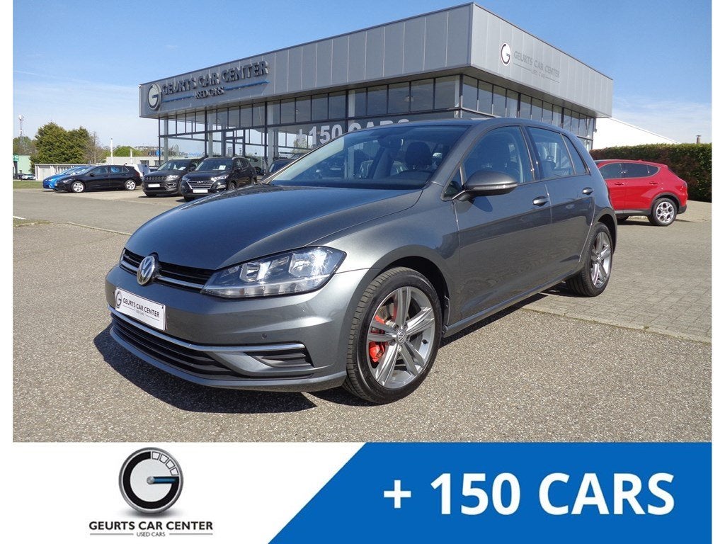 Volkswagen Golf 1.6 TDi 116pk 1ste eig. 58dkm !, Euro 6, USB, Golf, Zilver of Grijs