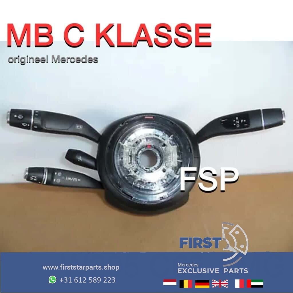 W205 C63 AMG stuurschakelaar Mercedes C Klasse 2014-2020 ele, Gebruikt, -, Ophalen of Verzenden, -